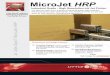 Loveshaw MicroJet HRP Ink Jet Printer - INOPAK · PDF fileHRP The MicroJet HRP line is a series of industrial grade, high resolution thermal jet printers from Little David ... The