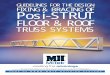 GUIDELINES FOR THE DESIGN FIXING & BRACING …lodac.biz/pdf/posistrut.pdfINTRODUCTION Posi-STRUT® range of products are parallel chord trusses using timber chords “on flat” and