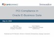 Oracle E-Business Suite and PCI Compliance - Integrigy - CardConnect Oracle E... · Oracle E-Business Suite Mike Miller ... Oracle and Microsoft SQL Server Security Assessments ERP,