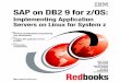 Front cover SAP on DB2 9 for z/OS - IBM Redbooks SAP on DB2 9 for z/OS: Implementing Application Servers on Linux for System z Lydia Parziale Karen Bogart Gerard Ceruti Anbu Govindasamy