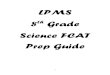 LPMS 8th Grade Science FCAT Prep Guide - Highlands …highmail.highlands.k12.fl.us/~hardestc/FCAT Prep Guide.pdf · Analyze data to make predictions and/or defend conclusions 