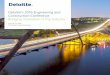 Deloitte’s 2016 Engineering and Construction … 2016 Engineering and Construction Conference Bridging Innovation in the Industry 2 Dear Colleagues, On behalf of Deloitte, we welcome