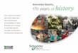 of - Schneider · PDF fileBuilding a New Electric World Schneider Electric, 170 years of history From 1836 to the present day, all the stages that have led Schneider fom the Masters