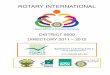 ROTARY INTERNATIONAL - · PDF fileOrganisational Chart 23 ... PRESIDENT, ROTARY INTERNATIONAL, 2011 -12 KALYAN BANERJEE and BINOTA Rotary Club of Vapi, ... 1999/2000. He was involved