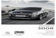 PEUGEOT 3008 - Amazon S3 · PDF fileModel shown is Peugeot 3008 Allure with optional Nera Black Metallic Paint. ... A three stage cleansing process specifically targets the pollutants