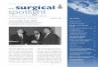 SS Summer final - Surgical · PDF filesurgical spotlight spring 2005 on alumni, faculty, residents & friends university of toronto the surgical spotlight of the department of surgery