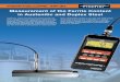 Measurement of the Ferrite Content Ferritgehaltmessung · PDF fileMeasurement of the Ferrite Content in Austenitic and Duplex Steel. 1 2 Features ... EN ISO 8249 and ANSI/AWS A4.2