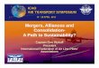 Mergers, Alliances and Consolidation- A Path to Sustainability? · PDF file · 2012-04-18Mergers, Alliances and Consolidation-A Path to Sustainability? Captain Don Wykoff ... •