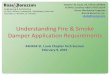 Understanding Fire & Smoke Damper Application …ashrae-stl.org/wp-content/uploads/2015/02/2015-02-09_Duda_ASHRAE... · Understanding Fire & Smoke Damper Application Requirements