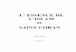 L’ ESSENCE DE L’ISLAM - islam- · PDF fileINTRODUCTION ... Professeur Mohammad Hamidullah publié par “La Présidence ... après avoir consulté le professeur Dr. Salih