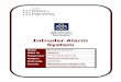 Intruder Alarm System - · PDF fileThe report will start with a small introduction about the intruder alarm system as well as explaining ... Write good programmes for ... ±15V power
