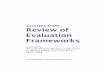 evaluation frameworks excerpts - idmbestpractices.ca of Evaluation Frameworks (March 2008) 2 EXECUTIVE SUMMARY Underlying Values and Principles Every framework is based on …