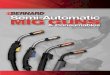 Bernard Semi-Automatic MIG Guns and Consumables · PDF filemiG WeldinG conSumAbleS ... Control plug included Heavy-duty neck insulator Repair kits Aluminum-armored necks rated at 650