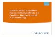 EASA Best Practice Recommendation on Online Behavioural ... · PDF fileBest Practice Recommendation on Online Behavioural ... Best Practice Recommendation on Online Behavioural Advertising