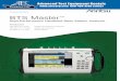 BTS Master MT8220T Product Brochure - · PDF fileThe BTS Master MT8220T is Anritsu’s third generation high- ... Call Drop Rate Call Block Rate ... Leading reasons stated for churn