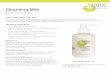 Cleansing Milk - Juice Beauty · PDF fileBeauty’s Daily Essentials Collection is power packed ... Cleanse & exfoliate with this soap-free formula that will leave your skin with a