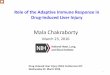 Mala Chakraborty - Home | AASLD of the Adaptive Immune Response in Drug-Induced Liver Injury Mala Chakraborty March 23, 2016 1 Drug-Induced Liver Injury (DILI) Conference XVI Wednesday