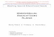 SEN individual education plans - Welcome to GOV.UK · PDF file · 2016-06-14INDIVIDUAL . EDUCATION . PLANS . Early Years Primary Secondary . ... completion of work, spelling Literacy