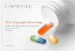The Capsugel Advantage - Kierunek Farmacja Capsugel Advantage Pharmaceutical Industry Symposium ... pre-clinical testing in animals Designed to accelerate and simplify clinical trials