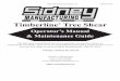 Sidney Manufacturing - Sidney Attachments information contained in this drawing is the sole property of sidney manufacturing co, llc