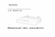 Manual do usuário - · PDF fileLX-300 LX-810/850 LX-800/860 FX-850 FX-860/800 JX-80 EX-800 Qualquer impressora FX Impressora Epson Impressora de projetos. Instalação da impressora