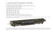 1. Совместимость картриджа (Q2612A) с · PDF fileHP LaserJet 3020 принтер/сканер/копир "всё в одном" ... Mag Roller ... Mag Roller
