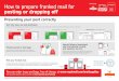 How to prepare franked mail for posting or dropping off · PDF fileFor less than 30 items you can post your franked mail in normal postboxes provided you use an outer (max one 