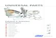 UNIVERSAL PARTS - · PDF filegoing the extra mile UNIVERSAL PARTS Universal Parts Universalteile Części Uniwersalne Evrensel Parçalar Universal Parts Piezas Universales Ricambi