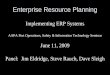 Enterprise Resource Planning System - Results Directaapa.files.cms-plus.com/SeminarPresentations/2009Seminars... · Implementing ERP Systems ... ERP Project Phases Pre-Implementation