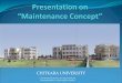 CHITKARA UNIVERSITYhsciet.weebly.com/uploads/2/9/8/4/2984625/lecture_2... ·  · 2016-08-18CLITA . Reliability Centred Maintenance Reliability centred maintenance is an engineering