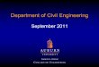 Department of Civil Engineering - Auburn University of campus GIS : Environmental Nanotechnology Group: Don Zhao ... • Administered by Department of Civil Engineering and