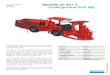 Technical Specification Sandvik DL421-7 7-6347-A ... · PDF fileSandvik DL421-7 Underground Drill ... Drilling oil tank 230 liters ... Adjustable anti-jamming pressure Rotation control