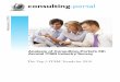 5th annual itsm industry survey whitepaper - · PDF fileAnalysis of Consulting-Portal’s 5th Annual ITSM Industry Survey February 8, ... • Measurement and Audit ... CobiT and ISO20000