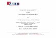Tender document for security services - Home | WIL Document for Security... · Tender document for security services Page 5 BURGLAR ALARM MONITORING SERVICES The WIL Skill Centre