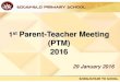 st Parent-Teacher Meeting (PTM) - MOEedgefieldpri.moe.edu.sg/qql/slot/u704/Events/Parents-Teacher-Meet... · 12 marks (7.5%) Paper 2 – Language ... lesson. Pictorial – Drawing