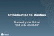 Introduction to Doshas - The Chopra Centerchopra.com/sites/default/files/Introduction to Doshas - Dr. Sheila...Vata Space Air Fire Water Earth Pitta 4 Three Doshas Mind-Body Constitutions