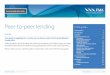 Peer-to-peer lending - Financial Markets Authority · PDF filePEERTOPEER LENING LICENSING APPLICATION GUIDE PART B2 VERSION 3. PUBLISHED NOVEMBER 2014 | PAGE 1. Licensing Application