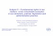 Subject 5 Fundamental rights in tax matters: some ... 5 − Fundamental rights in tax matters: some remarkable examples in our domestic, judicial, legislative and administrative practice