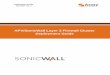 APV/SonicWall Layer 3 Firewall Cluster Deployment … Layer 3 Firewall Cluster Deployment Guide . 1 1 Introduction ... (NGFW) with the scale to meet the performance requirements of
