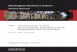 Birmingham Business School - University of Birminghamepapers.bham.ac.uk/1715/1/2013-01_Paul_Edwards.pdf · Birmingham Business School University of Birmingham ... the social and the