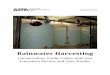 Rainwater Harvesting: Conservation, Credit, Codes, and ... · PDF fileJanuary 2013 Rainwater Harvesting . Conservation, Credit, Codes, and Cost Literature Review and Case Studies