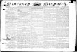 VOLUME 7. PINCKNEY, LIVINGSTON COUNTY, MICHIGAN, THURSDAY ...pinckneylocalhistory.org/Dispatch/1889-10-03.pdf · PINCKNEY, LIVINGSTON COUNTY, MICHIGAN, THURSDAY. OCTOBER 3, 1889