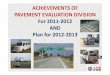 ACHIEVEMENTS OF PAVEMENT EVALUATION DIVISION For 2011‐2012 ... · PDF filePavement Maintenance Management System 4. ... Dadri plant and Internal Roads in NTPC‐Badarpur plant, 