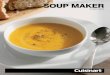 SOUP MAKER - Lakeland - Kitchenware, Bakeware, · PDF fileof the Soup Maker and will ensure even cooking without chopping up the ingredients too much. ... Serve with tortilla chips