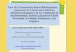 Use of a Community-Based Participatory Approach to · PDF fileUse of a Community-Based Participatory ... communication, communication: open and on-going ... between swings and slide