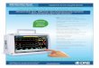 User-friendly touch-screen patient monitor - DRE Medical touch.pdf · User-friendly touch-screen patient monitor Measures ECG, SpO 2, ... QRS beep and alarm sound Trend Time 72 hours