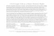 Civil Legal Aid as a Basic Human Right · PDF file · 2015-10-13Civil Legal Aid as a Basic Human Right Abstract: The fiftieth anniversary of Gideon v. ... the research explores if