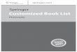 Springer Customized Book Liststatic.springer.com/sgw/documents/450917/application/pdf/EN... · P.S. Anderson, Oxford University, UK ... Pamela Sue Anderson.- ... ti-authored attempt