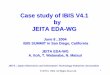 Case study of IBIS V4.1 by JEITA EDA-WG - IBIS Open Forum · PDF fileCase study of IBIS V4.1 by JEITA EDA-WG ... EMI simulation needs the internal gates power/ground model with loading