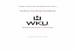 Western Kentucky University · PDF filebridging the Western Kentucky University undergraduate experience to the ... Participate in parent-teacher conferences. 5. Discuss students with